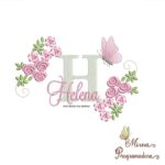 Matriz de bordado Helena