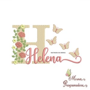Matriz de bordado Helena