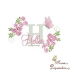 Matriz de bordado Hellen