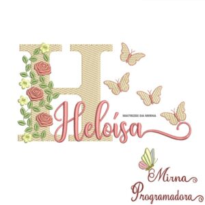 Matriz de bordado Heloísa