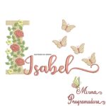 Matriz de bordado Isabel