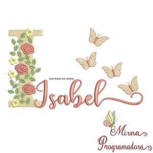 Matriz de bordado Isabel