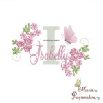 Matriz de bordado Isabelly