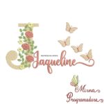 Matriz de bordado Jaqueline