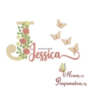 Matriz de bordado Jessica
