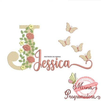 Matriz de bordado Jessica