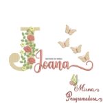 Matriz de bordado Joana