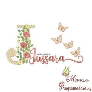 Matriz de bordado Jussara
