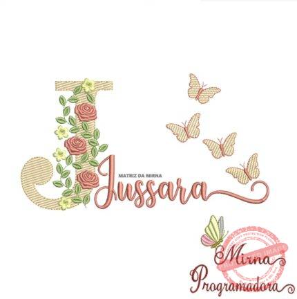 Matriz de bordado Jussara