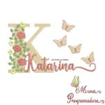 Matriz de bordado Katarina