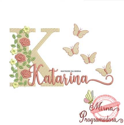 Matriz de bordado Katarina