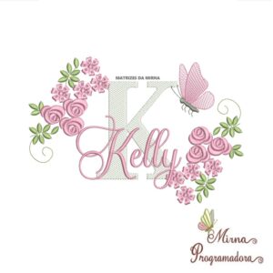 Matriz de bordado Kelly