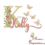 Matriz de bordado Kelly