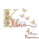 Matriz de bordado Klara