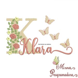 Matriz de bordado Klara