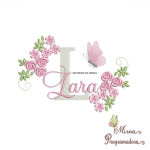 Matriz de bordado Lara
