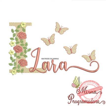 Matriz de bordado Lara