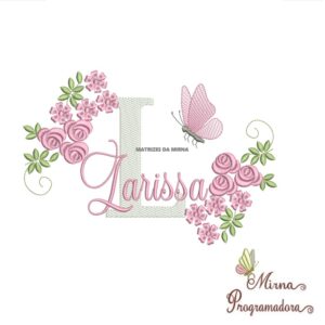 Matriz de bordado Larissa