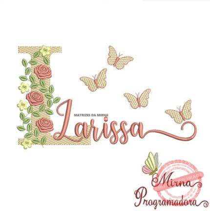 Matriz de bordado Larissa
