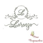 Matriz de Bordado Moldura Folha Lorenzo