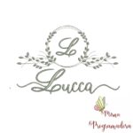Matriz de Bordado Moldura Folha Lucca
