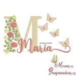 Matriz de bordado Maria