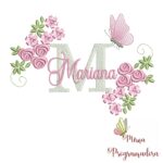 Matriz de bordado Mariana