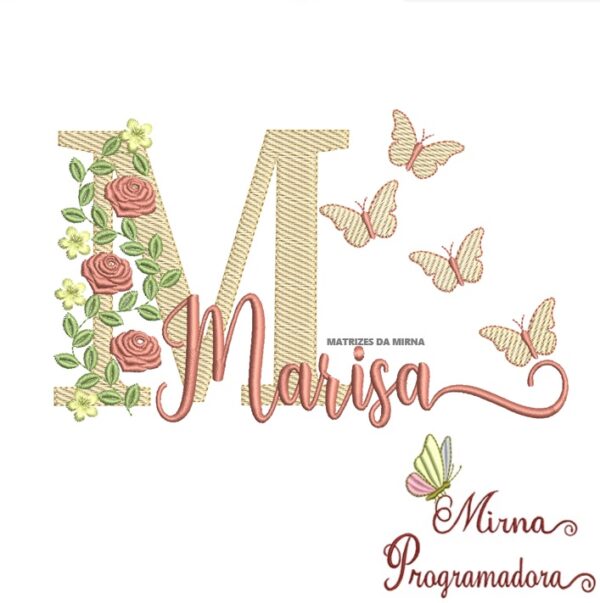 Matriz de bordado Marisa