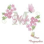 Matriz de bordado Mayla
