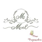 Matriz de Bordado Moldura Folha Mel