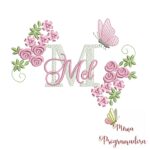 Matriz de bordado Mel