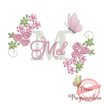 Matriz de bordado Mel