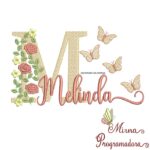 Matriz de bordado Melinda