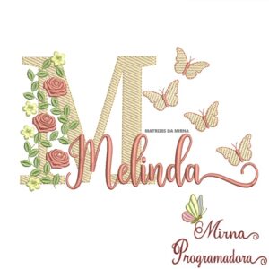 Matriz de bordado Melinda
