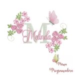 Matriz de bordado Melinda