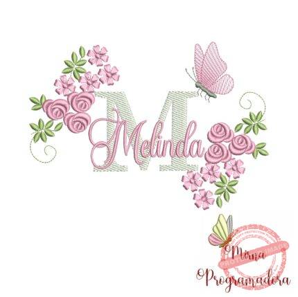 Matriz de bordado Melinda