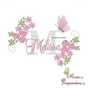 Matriz de bordado Melissa