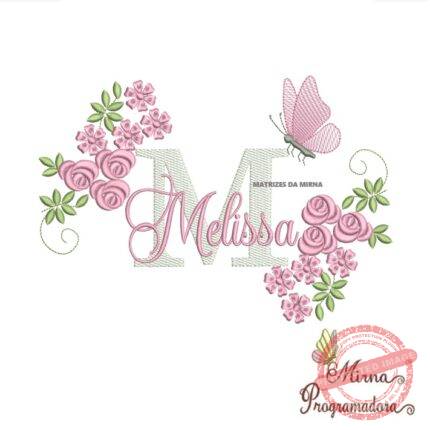 Matriz de bordado Melissa