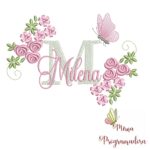Matriz de bordado Milena