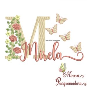 Matriz de bordado Mirela