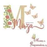 Matriz de bordado Mirza