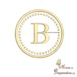 MATRIZ DE BORDADO COLECAO AS MAIS BELAS HISTORIAS / MOLDURA TAG REDONDA ALFABETO / BRINDE 100 NOMES FOLHAS E FLORES FEMININO E MASCULINO - Imagem 11