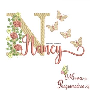 Matriz de bordado Nancy