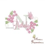 Matriz de bordado Nathalia