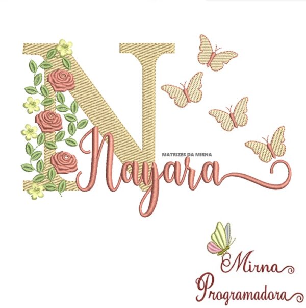 Matriz de bordado Nayara