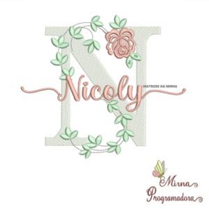 Matriz de Bordado Nicoly