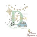 MATRIZEZ DE BORDADO COLECAO SANTINHOS / COLECAO ALFABETO Flores borboleta/ BRINDE 100 NOMES carros - Imagem 21