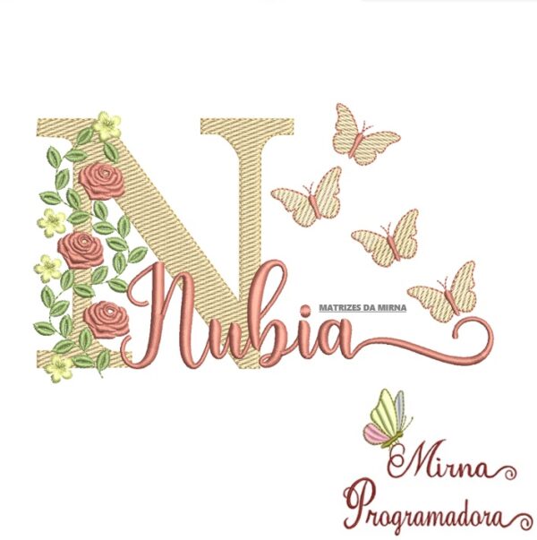 Matriz de bordado Nubia