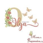 Matriz de bordado Olga