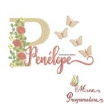 Matriz de bordado Penélope